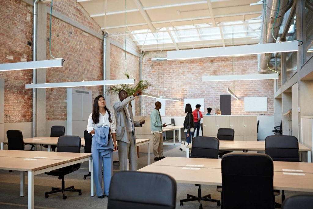 Business owner evaluating commercial space in Texarkana