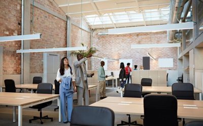 Business owner evaluating commercial space in Texarkana