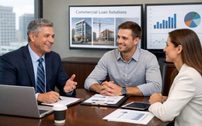 Business owner discussing commercial real estate financing in Texarkana